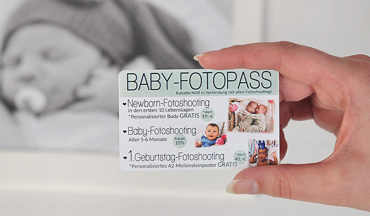 Baby-Fotopass-Karte-Studio-Foto-Express