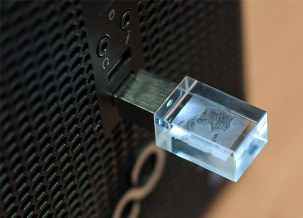 USB-Stick mit eigenem Foto