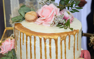 Hochzeit Detailaufnahme Kuchen