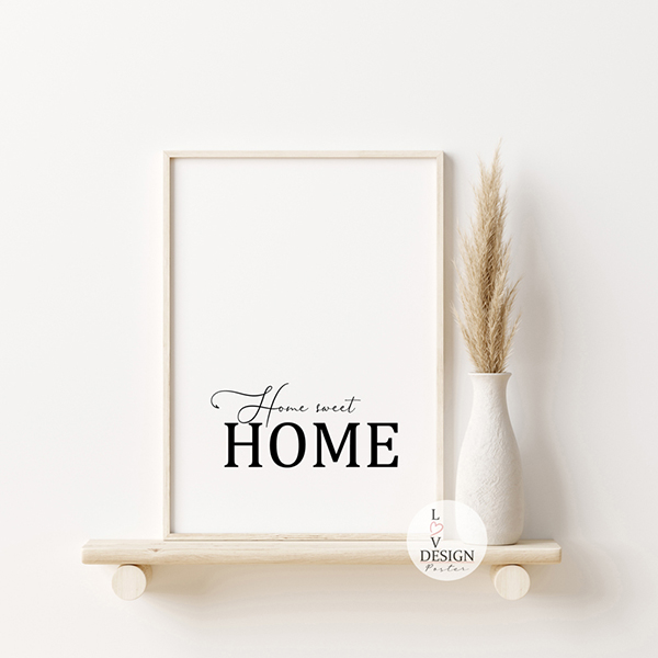 Poster home-sweet-home